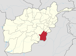 Paktika – Localizzazione