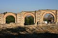 Portico arch remains of the Madinat al-Zahra in Córdoba