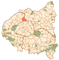 Saint-Ouen-sur-Seine na mapě