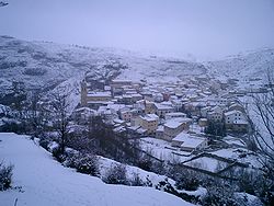 Villar d'el Cobo nevau.