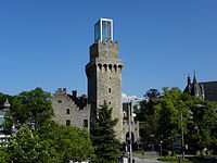 Toren van het slot in Waidhofen