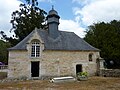 La chapelle du château de Trégarantec ː vue extérieure d'ensemble.