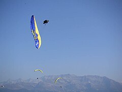 Acrobatie en parapente #1.