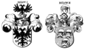 Wappen derer von Below I und II im neuen Siebmacher 1878