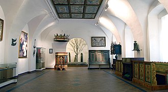 Az Egyháztörténeti Múzeum egyik terme