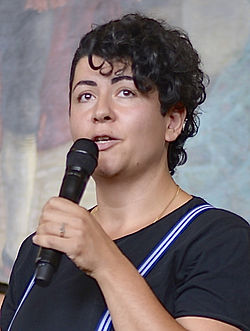 Farnaz Arbabi på Dramatens höstsamling 2014