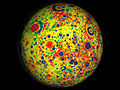 Image 16Variations in the gravity field of the Moon, from NASA (from Geodesy)