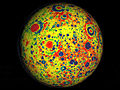 Image 49Variations in the gravity field of the Moon, from NASA (from Geodesy)