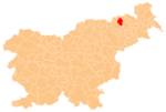 The location of the Municipality of Pesnica