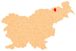 Location of the Municipality of Pesnica in Slovenia