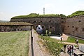 Der Ravelin der Festung Ehrenbreitstein in Koblenz, erbaut Anfang des 19. Jahrhunderts nach dem Polygonalsystem