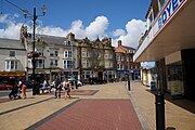 The centre's Manor Road from King Street