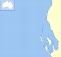 Rough and ready location map for Shark Bay