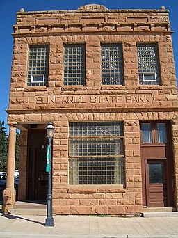 Sundance State Bank, historiskt byggnadsminne.