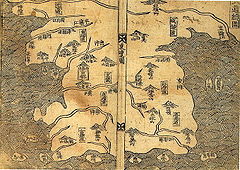 Joseon map (1530)