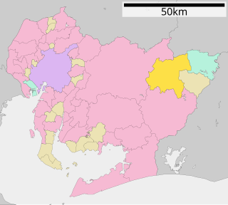 設楽町位置図