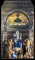 Pala di San Giobbe μεταξύ, 1480 και 1485, Βενετία, Πινακοθήκη της Ακαδημίας