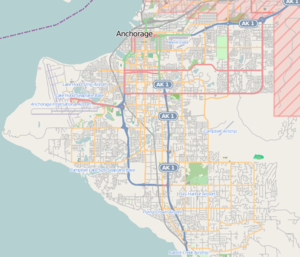 Kulis Air National Guard Base is located in Anchorage