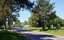 Entrance to Avižieniai