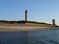 The Phares des Baleines lighthouse.