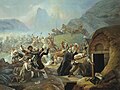 1840年俄羅斯-切爾克斯戰爭（英語：Russian-Circassian War）期間，阿迪格人攻打俄羅斯軍事堡壘的情景