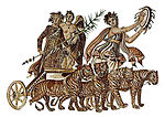 Mosaik föreställande Dionysos återkomst.