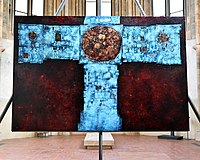 Mikuláš Medek, Cross, altarpiece in Jedovnice (1963)