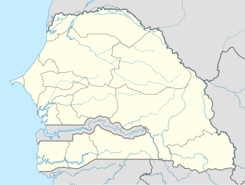 塞内加尔世界遗产列表在塞内加尔的位置