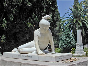 Rivivere la Grecia, il suo monumento al liberatore greco Markos Botsaris