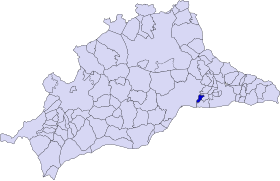 Localisation de Totalán