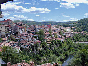 Tırnova'dan geçen Yantra Nehri