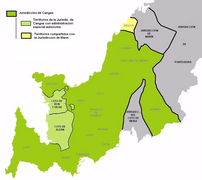 Cangas hasta 1821. La villa ejercía su poder jurisdiccional sobre casi toda la península del Morrazo.