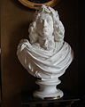 Marble bust from 1600s of Danish king Christian V.