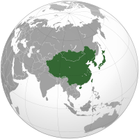 Map of East Asia