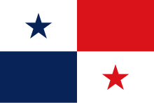 Description de l'image Flag of Panama.svg.