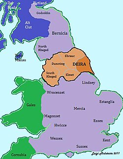 Дейра: історичні кордони на карті