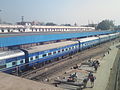 Jaipur Superfast Express at Jaipur railway station