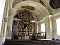 Blick in Richtung Altar