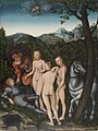 Lucas Cranach starší: Paridův soud, 1527