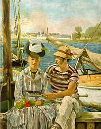 Argenteuil Édouard Manet, 1875.