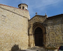 The church in Mas-Saintes-Puelles