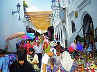 Is-suq ta' Tétouan.