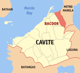 Bacoor – Mappa