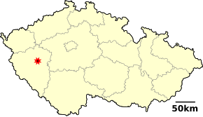 Poziția localității Plzeň
