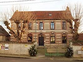 Het gemeentehuis van Plessis-Barbuise