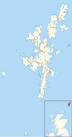 Aithsetter is located in Shetland