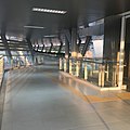 The Surian MRT station-Sunway Nexis pedestrian link bridge seen from Entrance B.