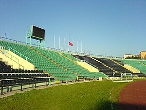 Tribüne des İsmetpaşa Stadyumu