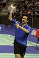 Image 4Taufik Hidayat, 2004 Olympic gold medalist in badminton men's singles. (from Culture of Indonesia)