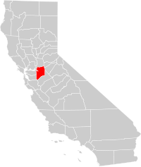 Location in the state of California